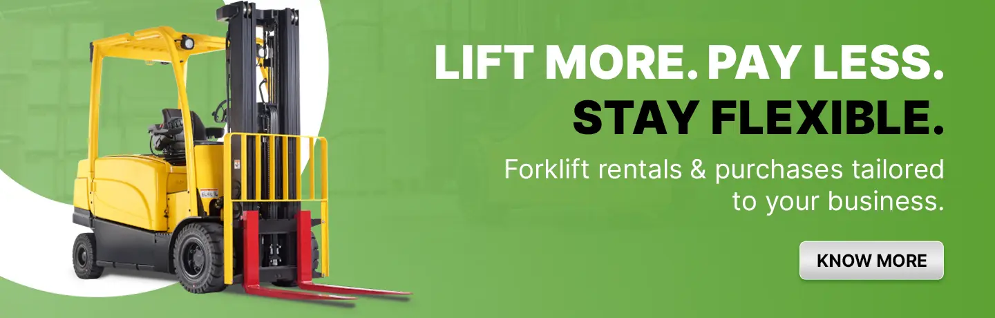 Forklift rentals and purchases